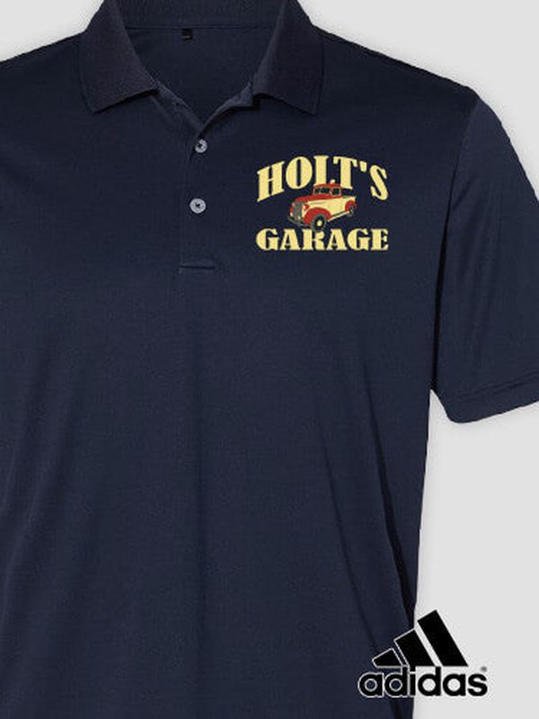 Classic Garage : Embroidered Adidas® Polo Shirts product image 2