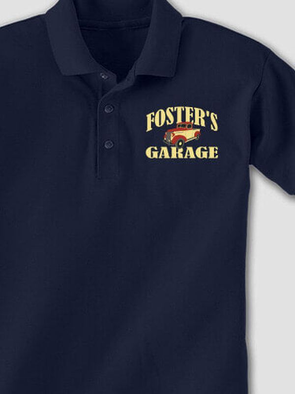 Classic Garage : Embroidered Polo Shirts product image 2