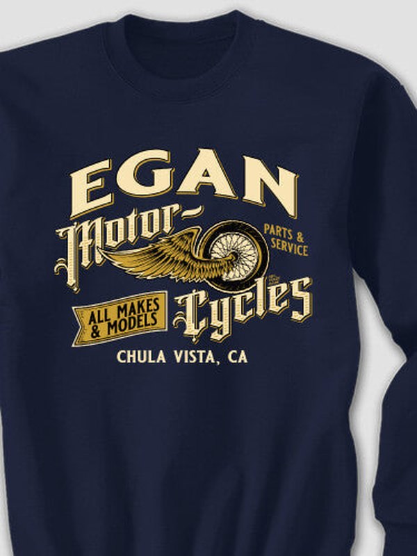 Classic Motorcycles : Printed Sweatshirts product image 4