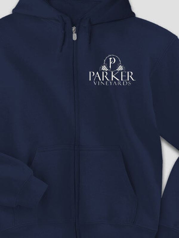 Classic Vineyards : Embroidered Zip Hoodies product image 2