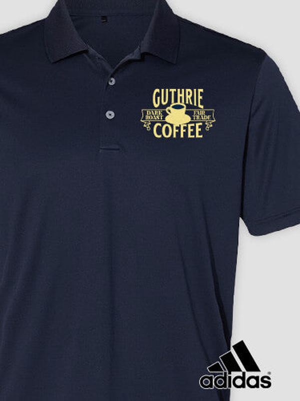 Coffee : Embroidered Adidas® Polo Shirts product image 2