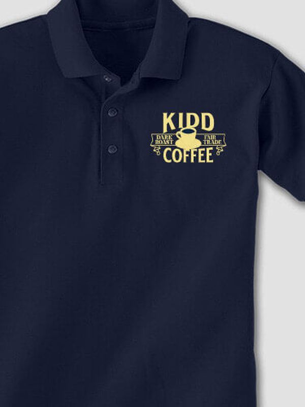 Coffee : Embroidered Polo Shirts product image 3