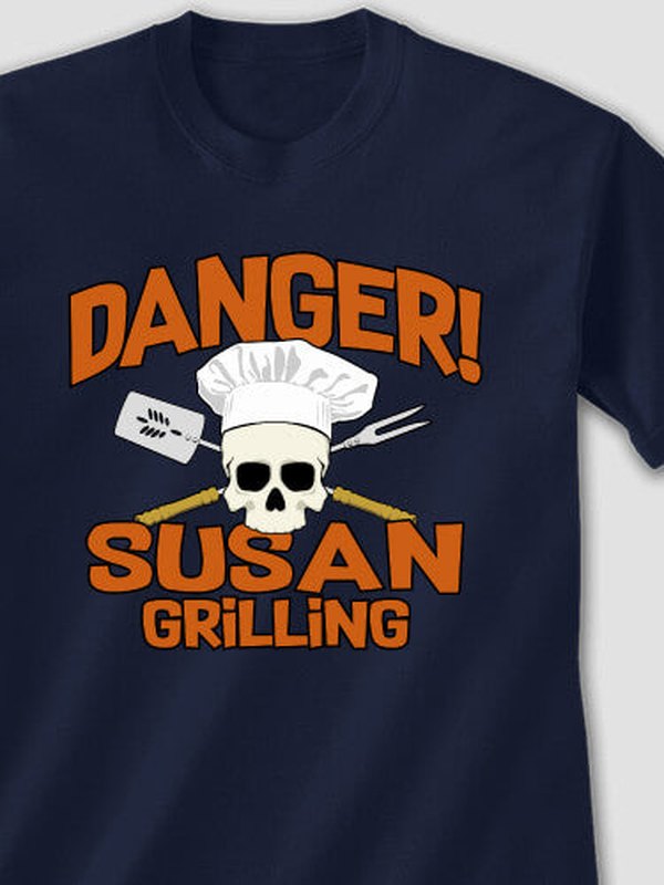 Danger Grilling : Printed T-Shirts