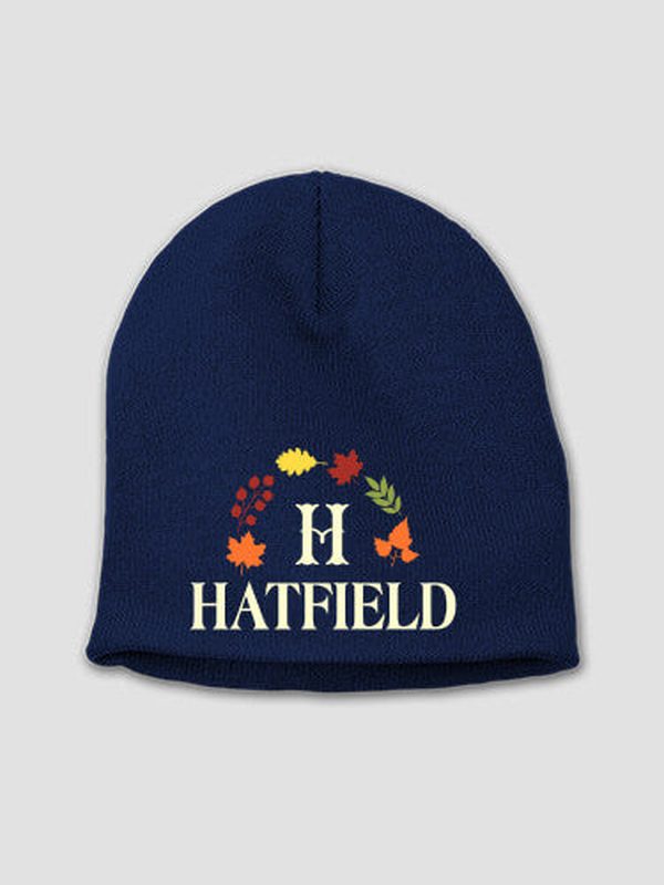 Fall Monogram : Embroidered Beanies