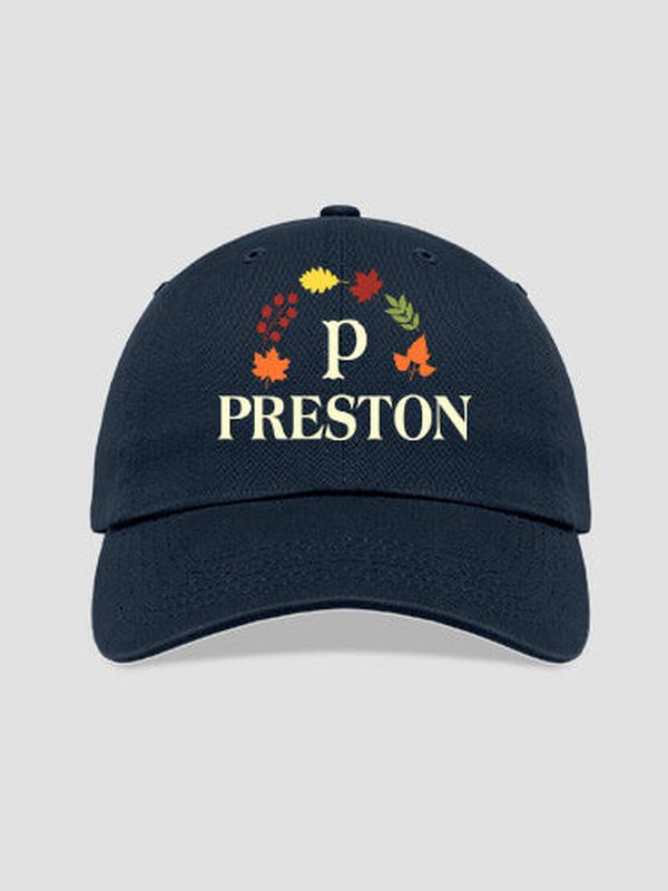 Fall Monogram : Embroidered Baseball Hats