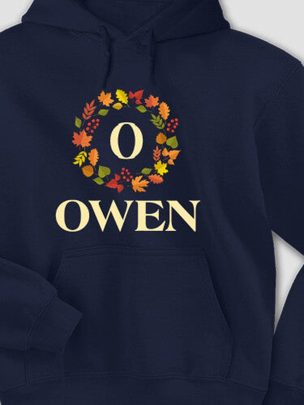 Fall Monogram : Printed Hoodies product image 3