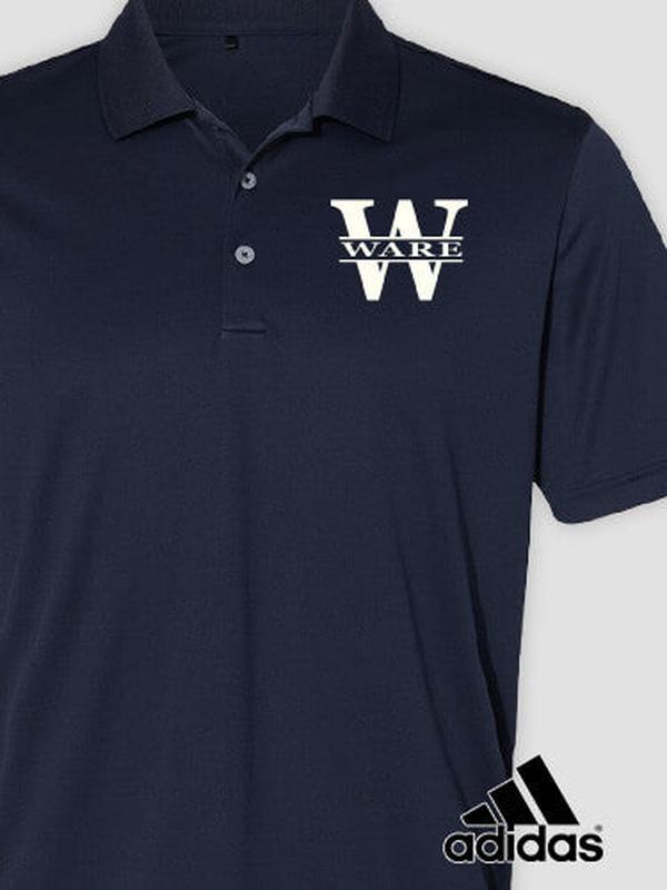 Family Monogram : Embroidered Adidas® Polo Shirts product image 2