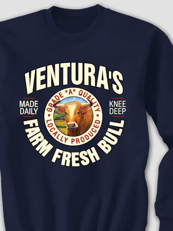 Farm Fresh Bull : Printed Sweatshirts product image 3
