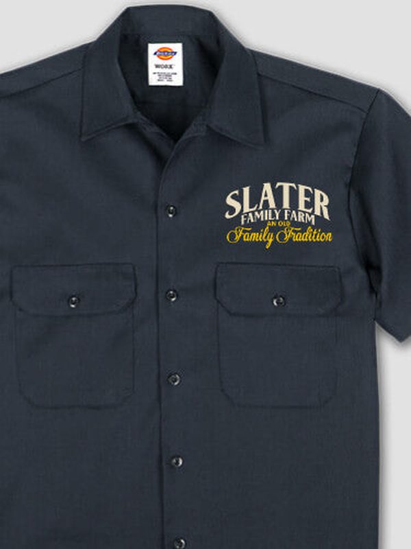 Farming Family Tradition : Embroidered Work Shirts product image 2