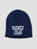Favorite People : Embroidered Beanies
