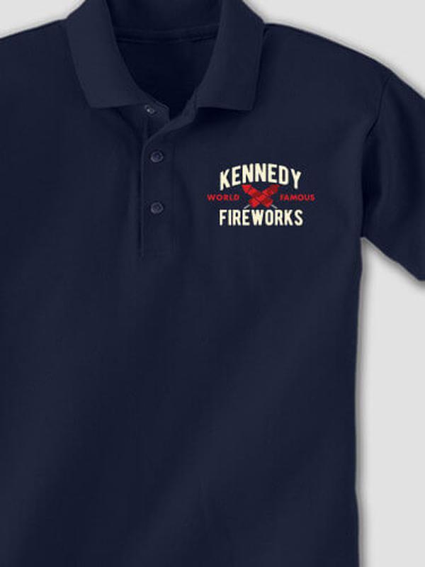 Fireworks : Embroidered Polo Shirts product image 2