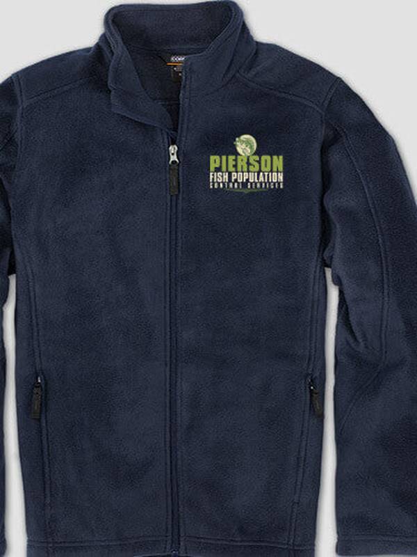 Fish Services : Embroidered Fleece Jackets
