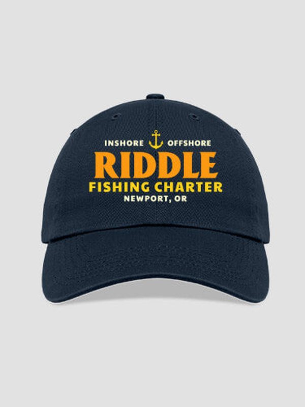 Fishing Charter : Embroidered Baseball Hats