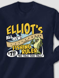 Fishing Ruler : Printed Long Sleeves