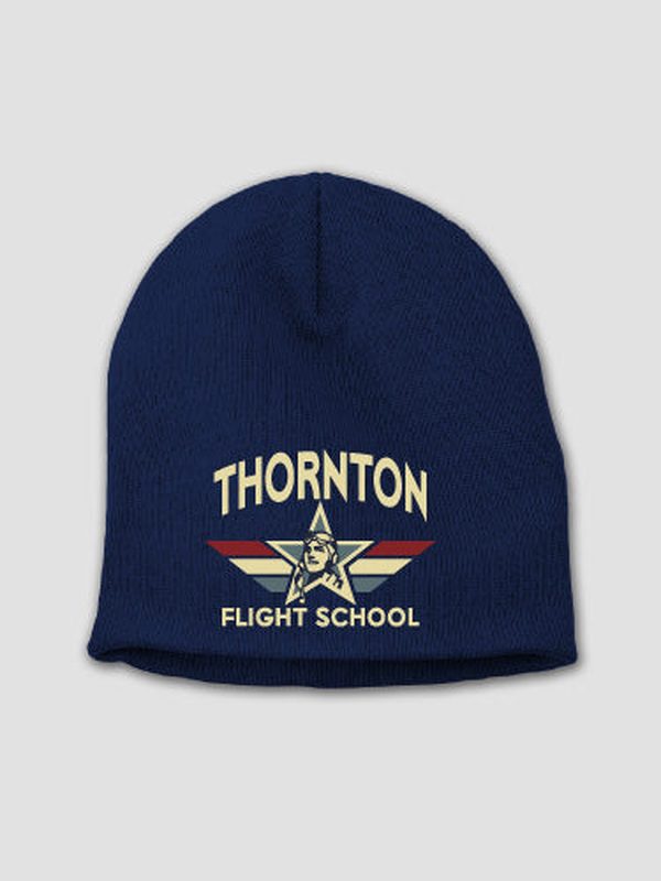 Flight School : Embroidered Beanies