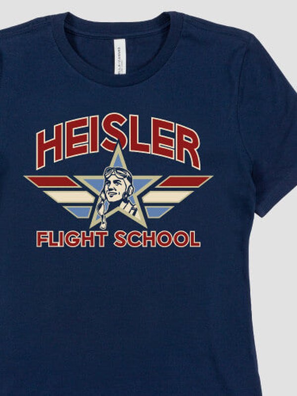 Flight School : Premium Printed T-Shirts