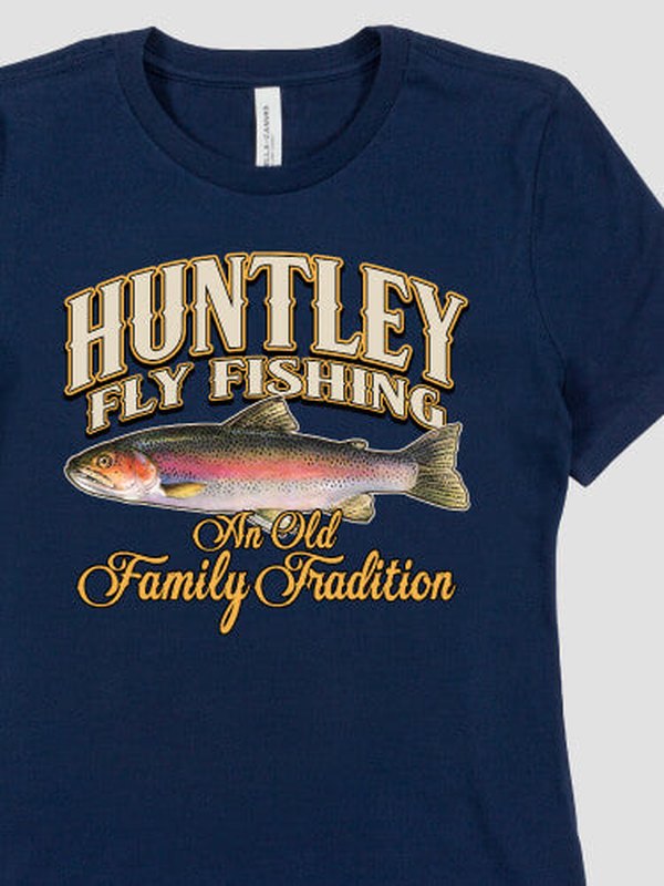 Fly Fishing Family Tradition : Premium Printed T-Shirts