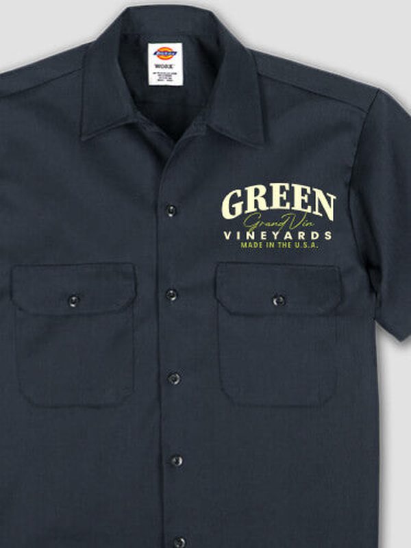 Grand Vineyards : Embroidered Work Shirts product image 2