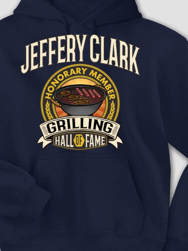 Grilling Hall Of Fame : Printed Hoodies product image 3