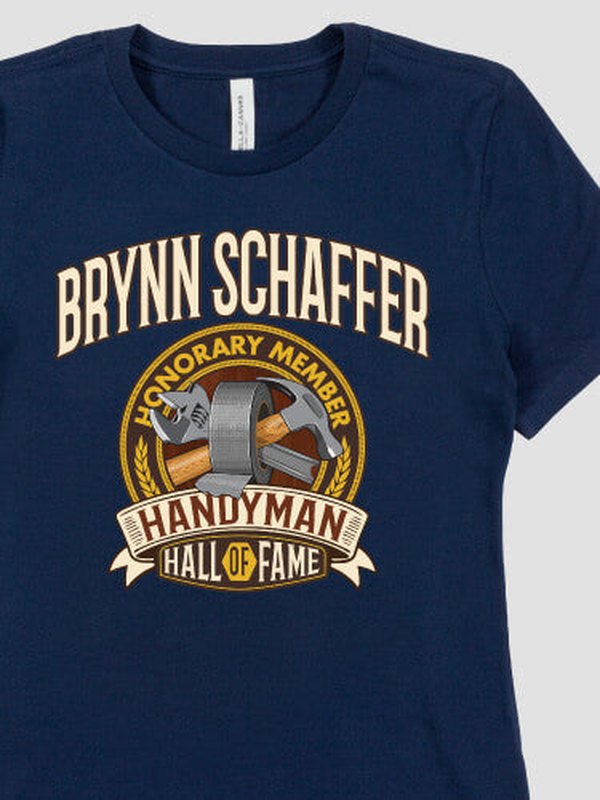 Handyman Hall Of Fame : Premium Printed T-Shirts