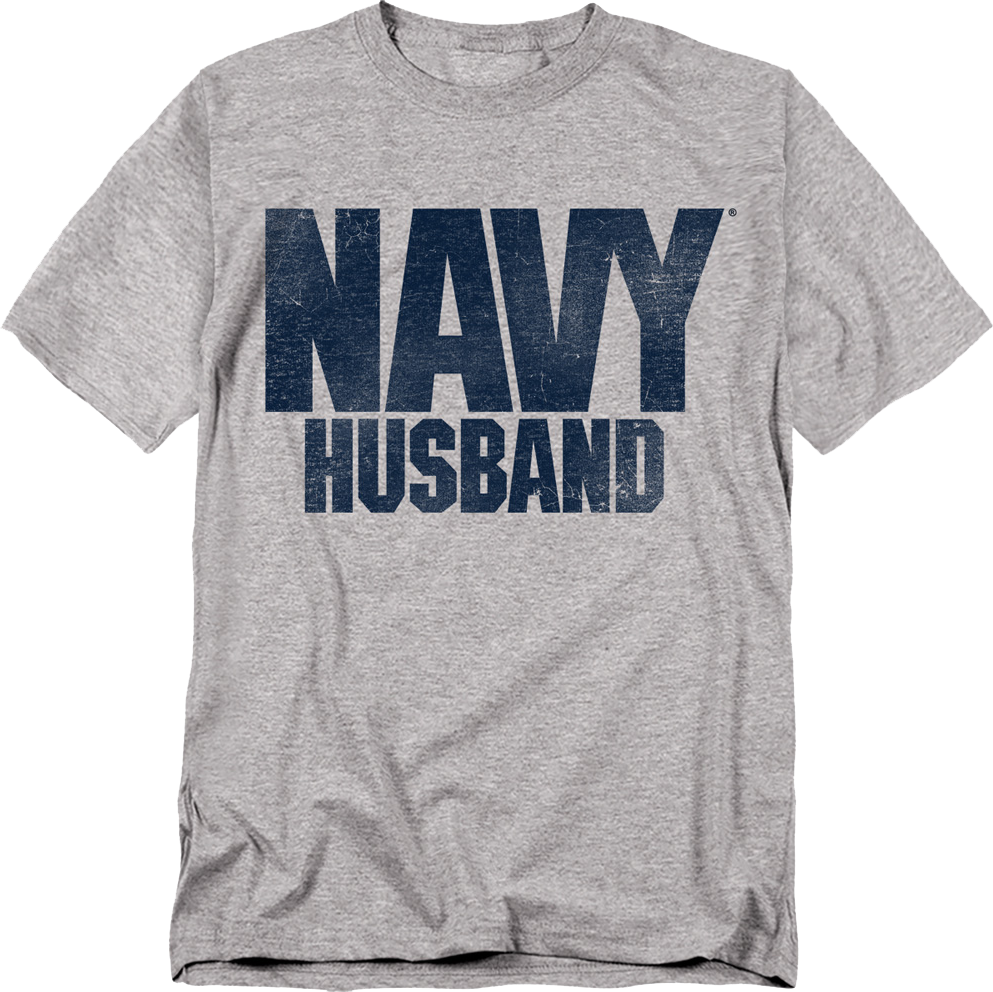 Navy Husband T-Shirt product image 1