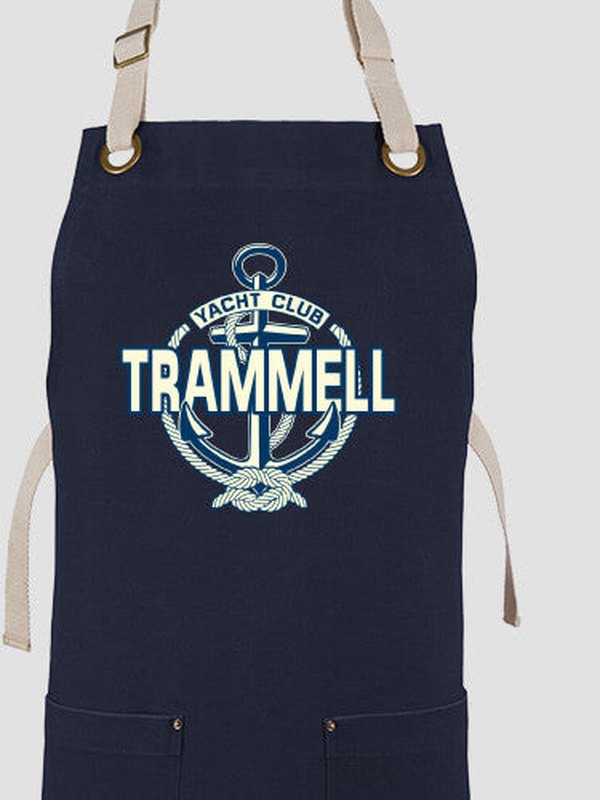 Classic Yacht Club : Printed Canvas Work Aprons