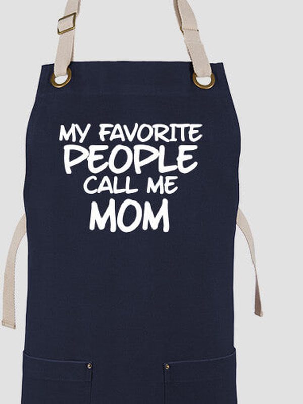 Favorite People : Printed Canvas Work Aprons