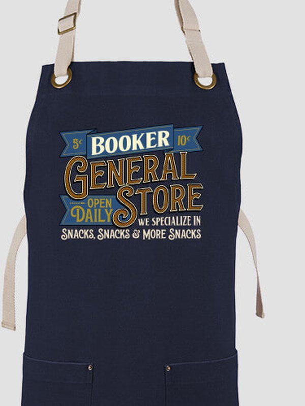 General Store : Printed Canvas Work Aprons