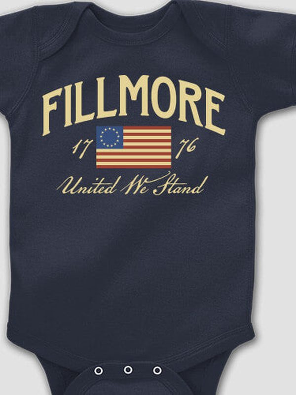 United We Stand : Printed Baby Bodysuits