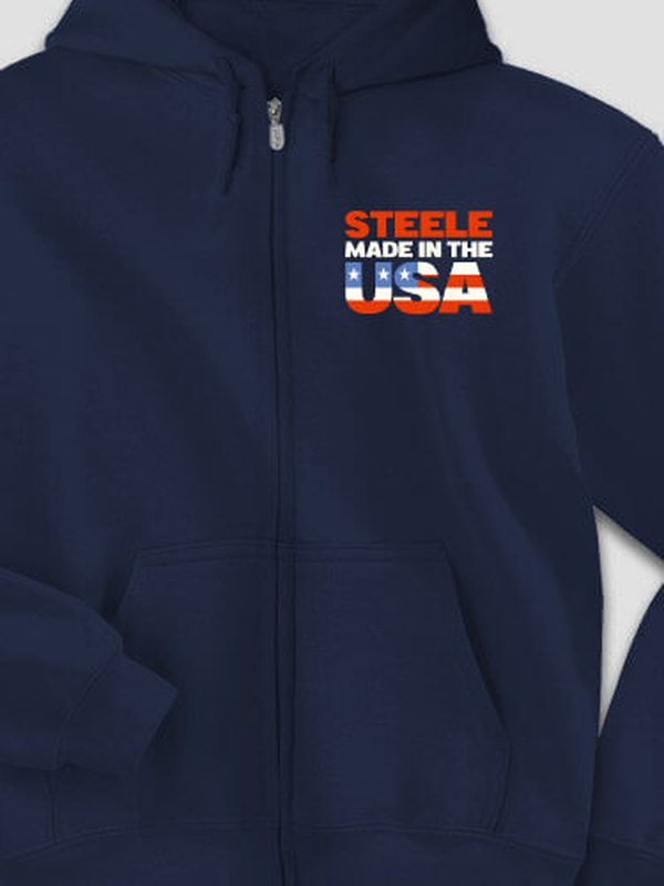 USA Family : Embroidered Zip Hoodies product image 2