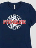 USA Stamp : Premium Printed T-Shirts