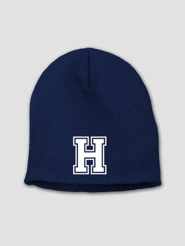 Varsity Letter : Embroidered Beanies