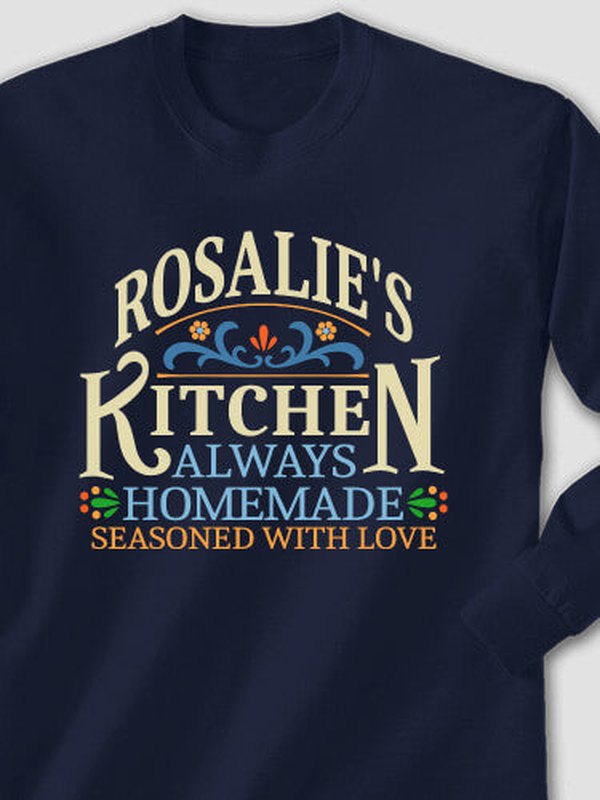 Vintage Kitchen : Printed Long Sleeves