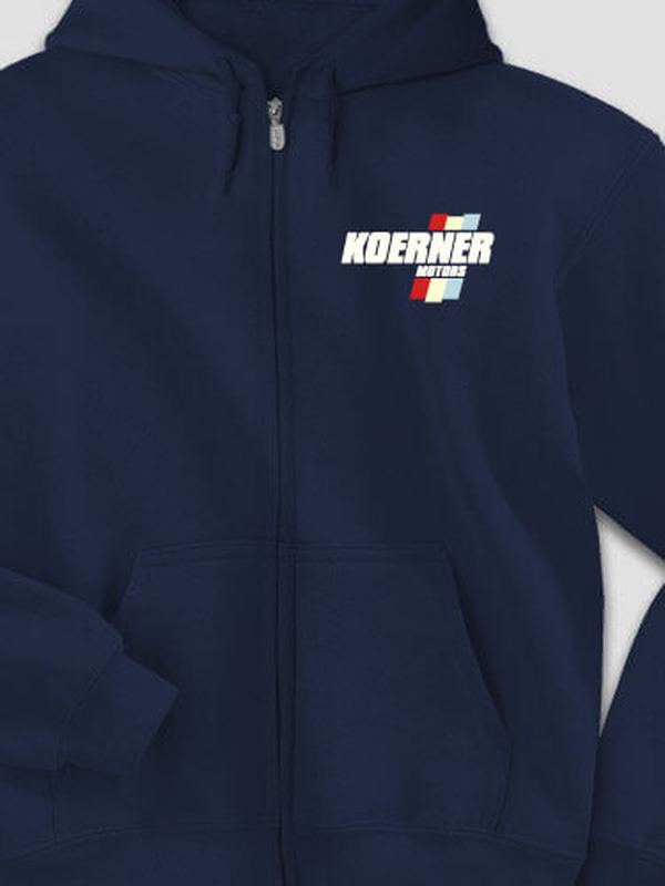 Vintage Motors : Embroidered Zip Hoodies product image 2