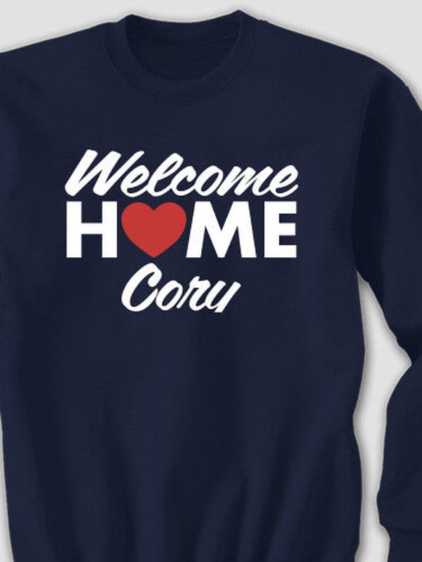 Welcome Home Heart : Printed Sweatshirts product image 1