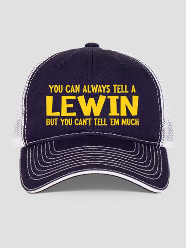 Can't Tell 'Em Much : Embroidered Trucker Hats