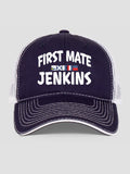 First Mate : Embroidered Trucker Hats