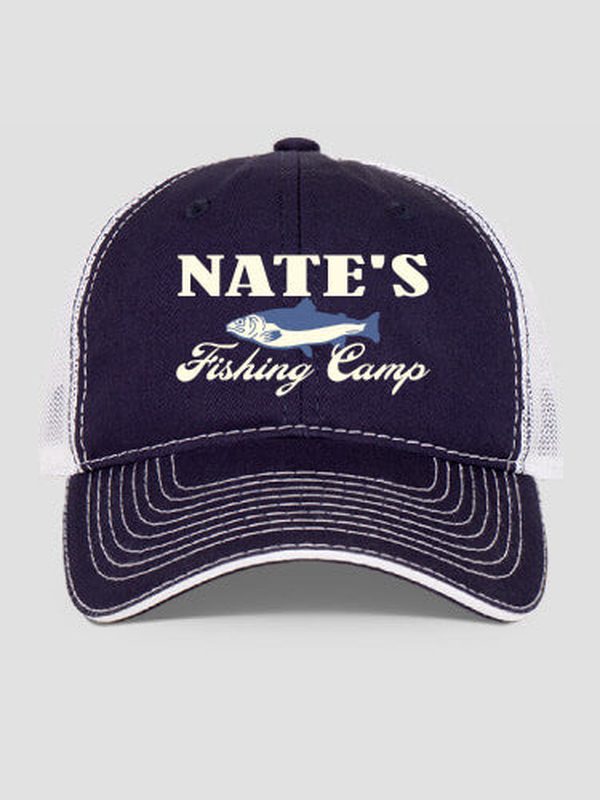 Fishing Camp : Embroidered Trucker Hats