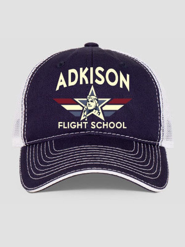 Flight School : Embroidered Trucker Hats