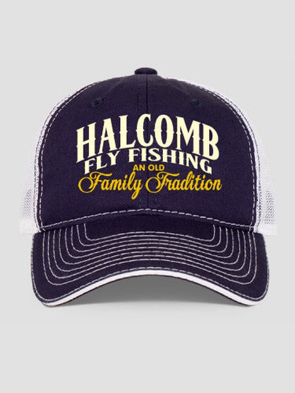 Fly Fishing Family Tradition : Embroidered Trucker Hats