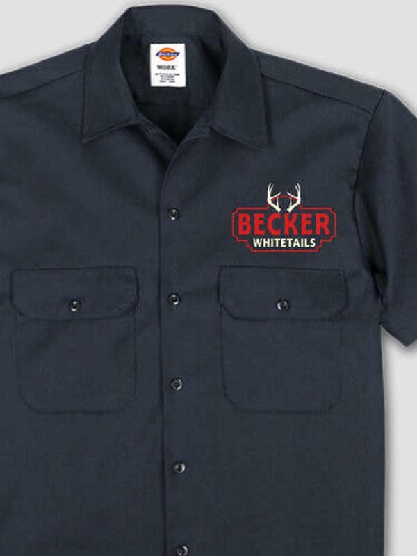 Whitetails : Embroidered Work Shirts product image 2