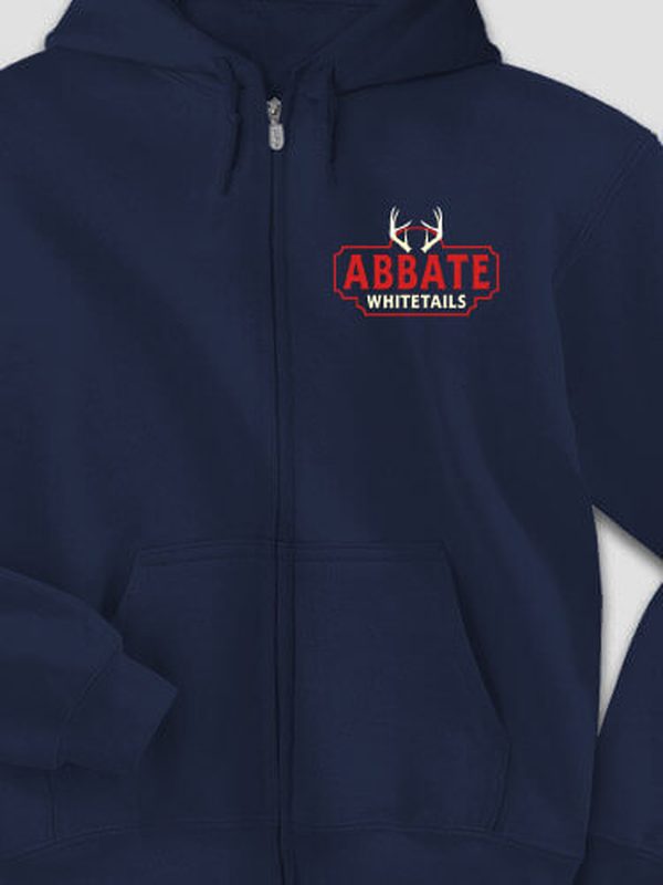 Whitetails : Embroidered Zip Hoodies product image 5