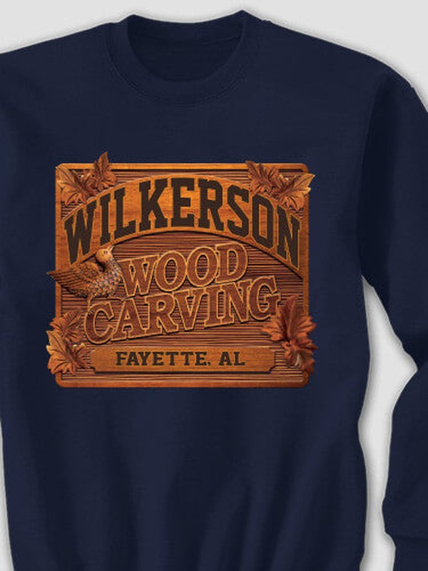 Wood Carving : Printed Sweatshirts product image 4