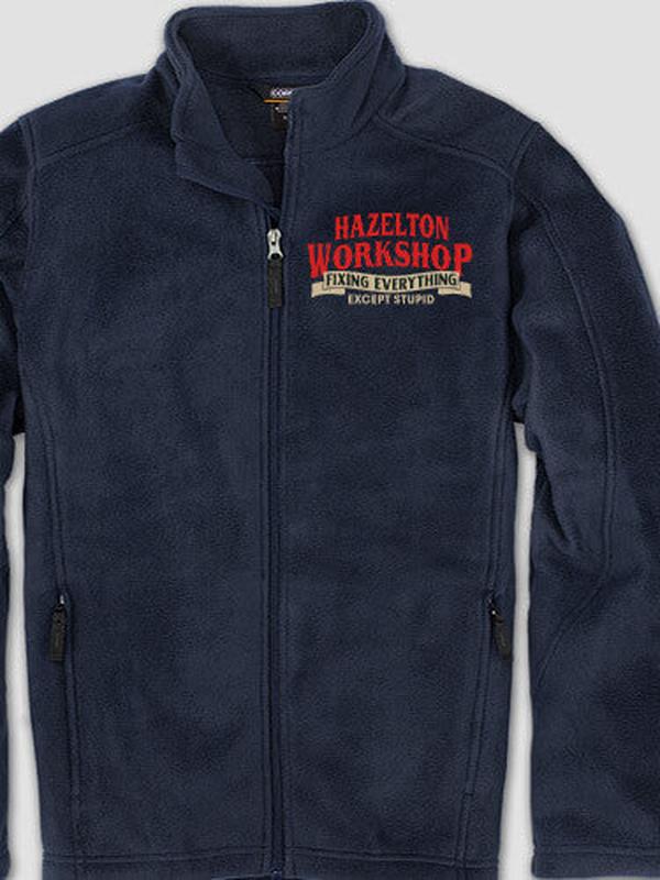 Workshop : Embroidered Fleece Jackets