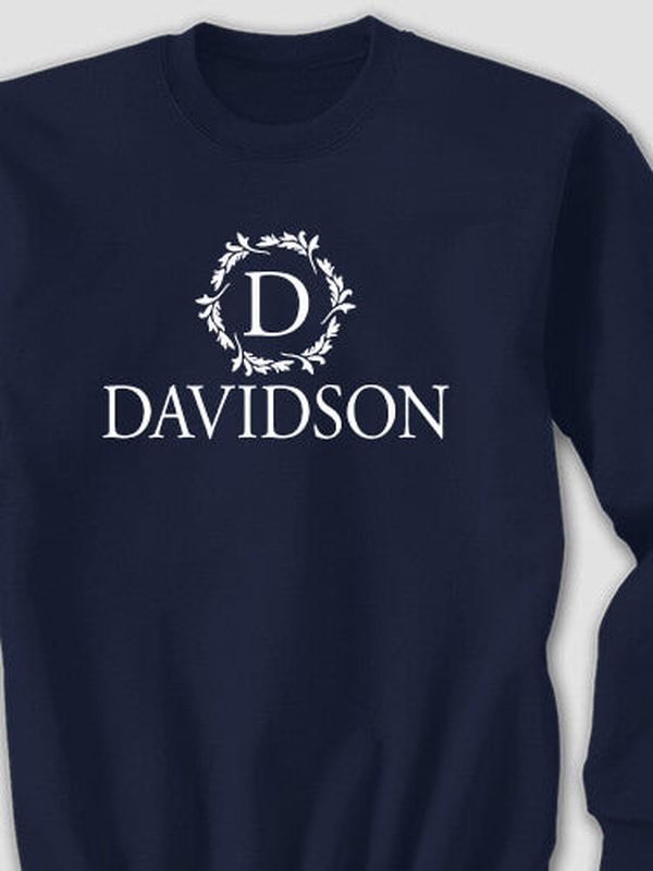 Wreath Monogram : Printed Sweatshirts product image 2