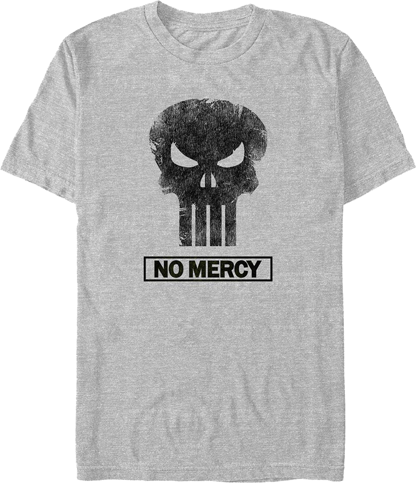 No Mercy Punisher Marvel Comics T-Shirt product image 1