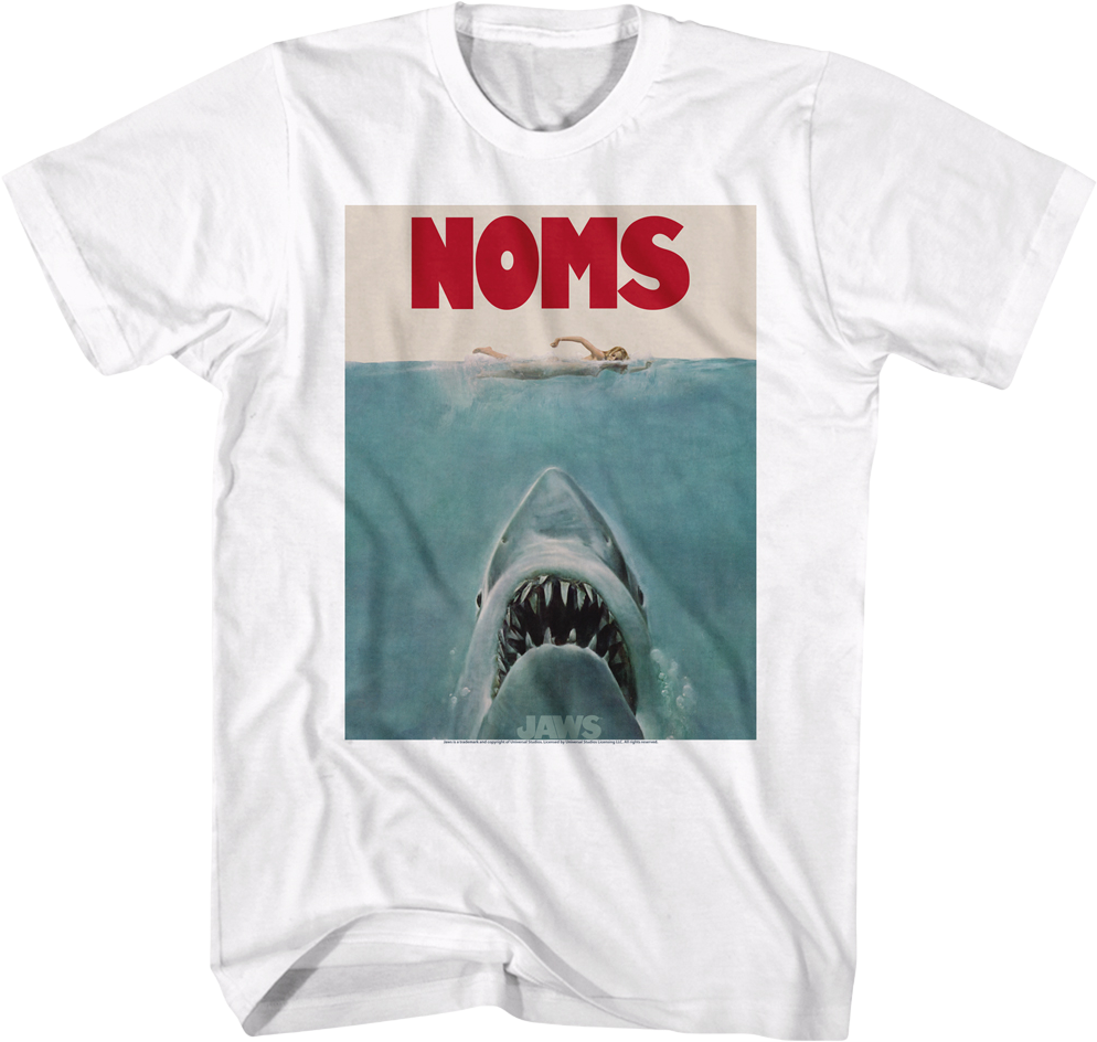Noms Poster Jaws T-Shirt