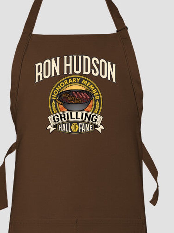 Grilling Hall Of Fame : Printed Aprons