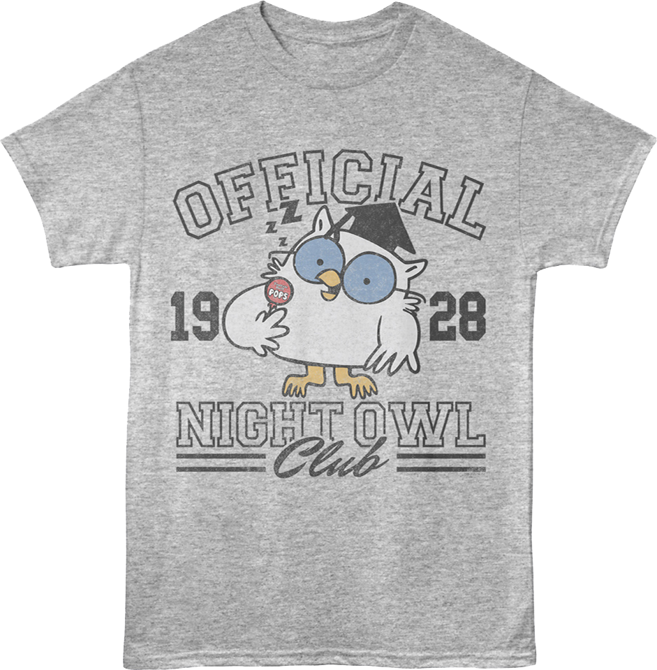 Official Night Owl Club Tootsie Pop T-Shirt product image 1