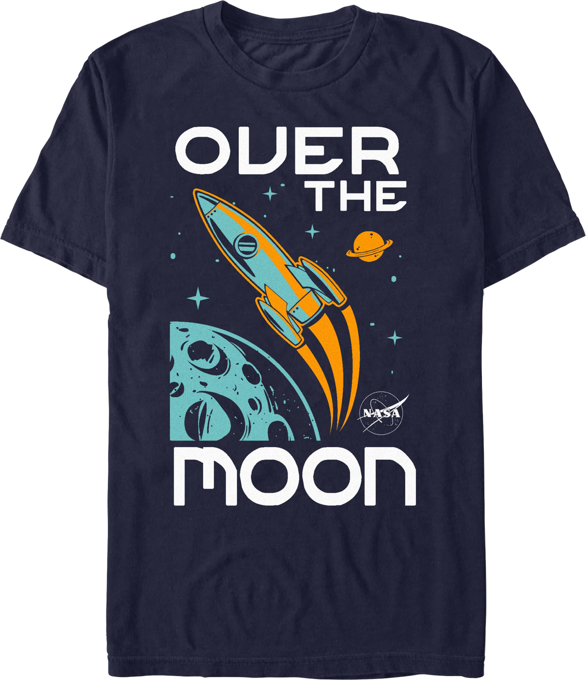 Over The Moon NASA T-Shirt product image 1